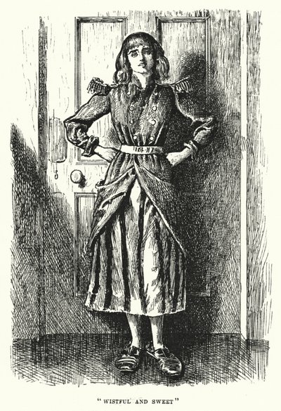 Illustrasjon for Trilby av George du Maurier (gravering) av George (after) Du Maurier