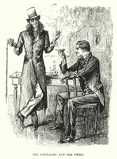 Illustrasjon for Trilby av George du Maurier (gravering) av George (after) Du Maurier