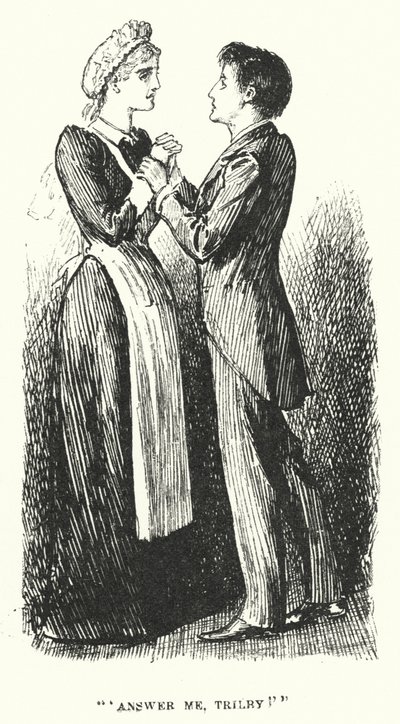 Illustrasjon for Trilby av George du Maurier (gravering) av George (after) Du Maurier