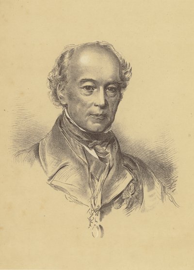 Admiral av flåten Sir Thomas Byam Martin av George (after) Richmond