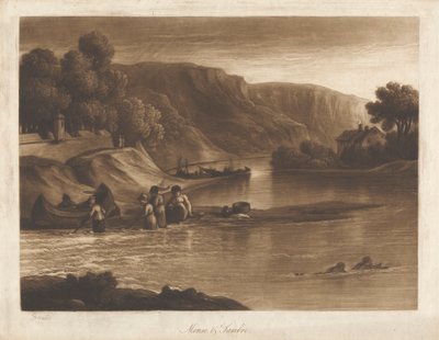 Meuse og Sambre, fra Sambreporten av George Arnald