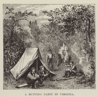 Et jaktfest i Virginia av George Augustus Sala
