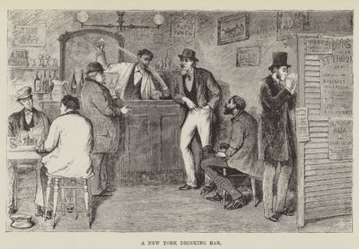 En drikkebar i New York av George Augustus Sala