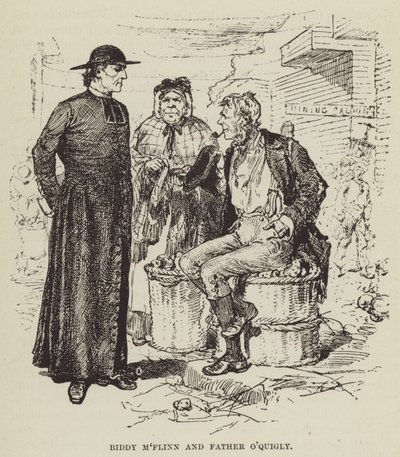 Biddy MFlinn og far OQuigly av George Augustus Sala