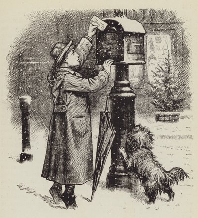 Poster et brev av George Augustus Sala