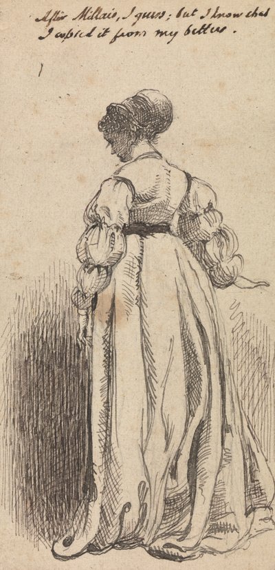 Stående dame av George Augustus Sala