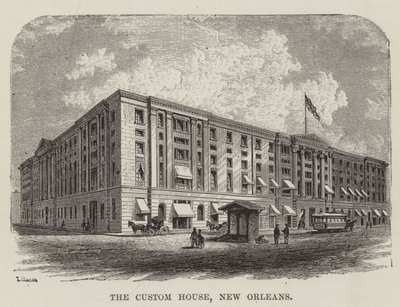 Custom House, New Orleans av George Augustus Sala