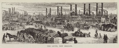 The Levee, New Orleans av George Augustus Sala