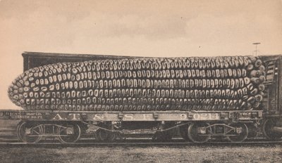 En billast med Texas Corn, ca. 1910. av George B. Cornish