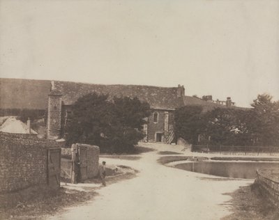 A Priory, Lyminge, 1853. av George B. Shepherd