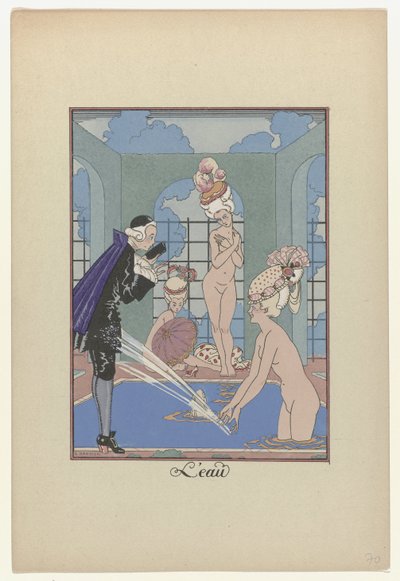 Månedens krans, 1917-1920: Vann av George Barbier