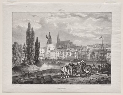 Pittoreske og romantiske reiser i det gamle Frankrike (Languedoc II, del I): Castelnaudary av George Barnard