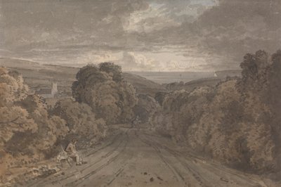 Tilnærming til Hastings av George Barret Jr.