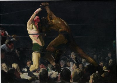 Begge medlemmer av denne klubben av George Bellows