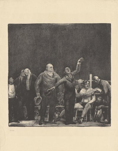 Vi presenterer John L. Sullivan av George Bellows