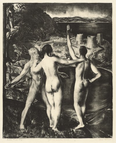 Lychnis og hennes sønner av George Bellows