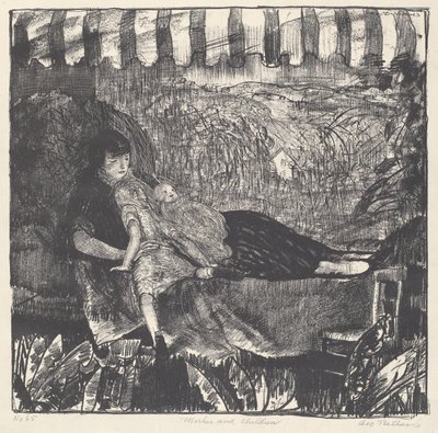 Mor og barn av George Bellows
