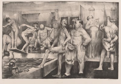 Dusj-badet av George Bellows