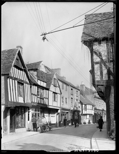 Friar Street, Worcester, Worcestershire, 1942. av George Bernard Mason