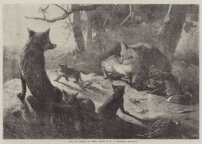 Fox-familien hjemme av George Bouverie Goddard