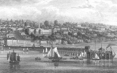 Ryde, Isle of Wight, 1855 av George Brannon