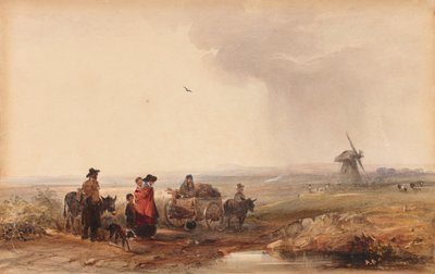 Gypsy Camp, Holland av George Bryant Campion