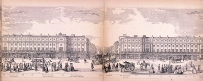 Panorama over London, 1849 av George C Leighton