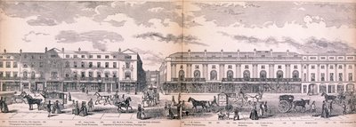 Panorama over London, 1849 av George C Leighton