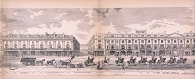 Panorama over London, 1849 av George C Leighton