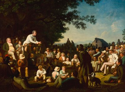 Stump snakker av George Caleb Bingham