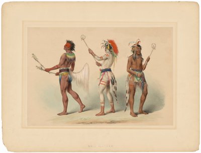 Ballspillere av George Catlin