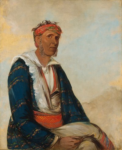 Cól-lee, en bandsjef av George Catlin
