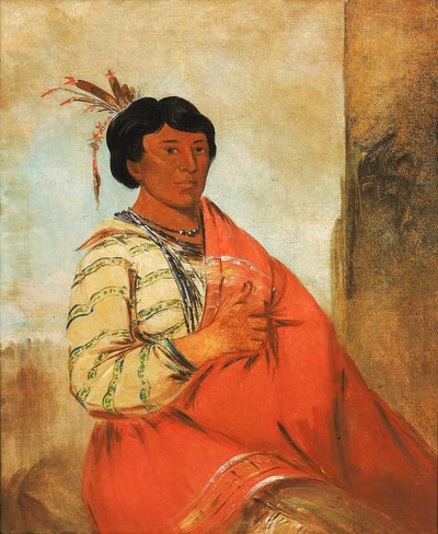 Gaw-záw-que-dung, Han som heier av George Catlin