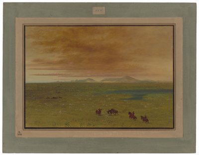 Flott vaskehus, Pampa del Sacramento av George Catlin