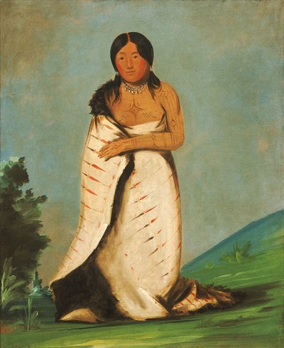 Hee-láh-dee, Ren kilde, Røykens hustru av George Catlin