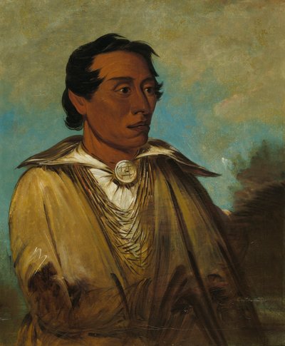 Kee-án-ne-kuk, fremste mann, stammens høvding av George Catlin