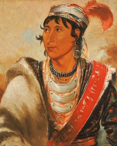 Láh-shee, The Licker, kalt Creek Billy, 1838. av George Catlin