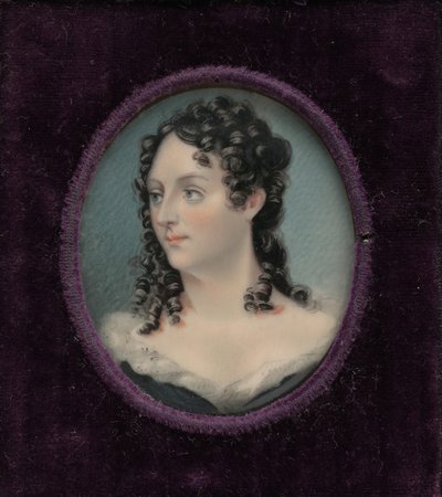 Mrs. George Catlin Clara Bartlet Gregory, ca. 1830. av George Catlin