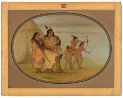 Ojibbeway-indianere av George Catlin