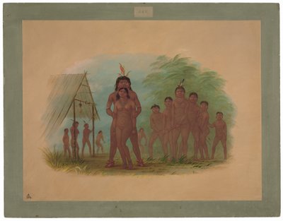 Orejona-indianere av George Catlin