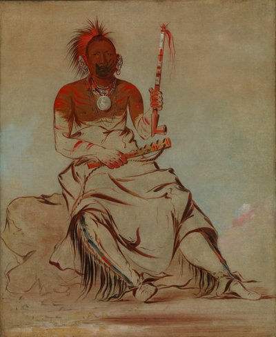 Te-ah#39;-ke-ra-lée-re-coo, The Cheyenne, en republikansk pawnee av George Catlin