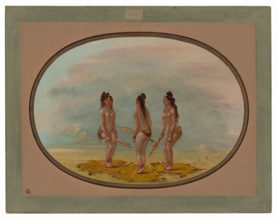 The Handsome Dance - Goo-a-give av George Catlin