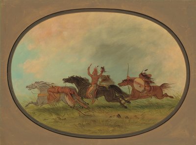 The Scalper Scalped - Pawnees and Cheyennes, 18611869. av George Catlin