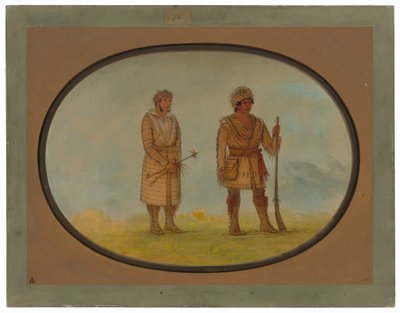 Two Cherokee Chiefs av George Catlin