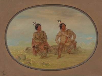 To Choctaw-indianere, 18611869. av George Catlin
