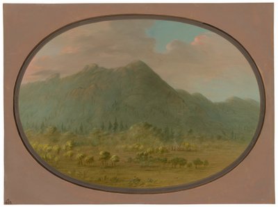 Utsikt i Krystallfjellene av George Catlin