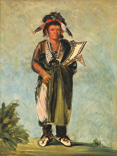 Wah-kón-ze-kaw, Slangen av George Catlin