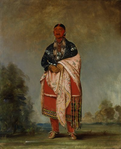 Kone til Kee-o-kúk, 1835. av George Catlin