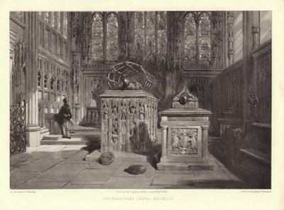 Beauchamp-kapellet, Warwick av George Cattermole