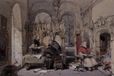 Munkebiblioteket av George Cattermole
